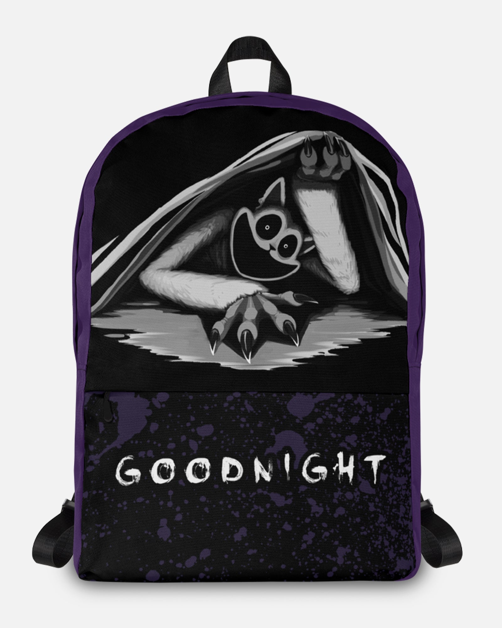 Monster CatNap Water-Resistant Laptop Backpack for Travel