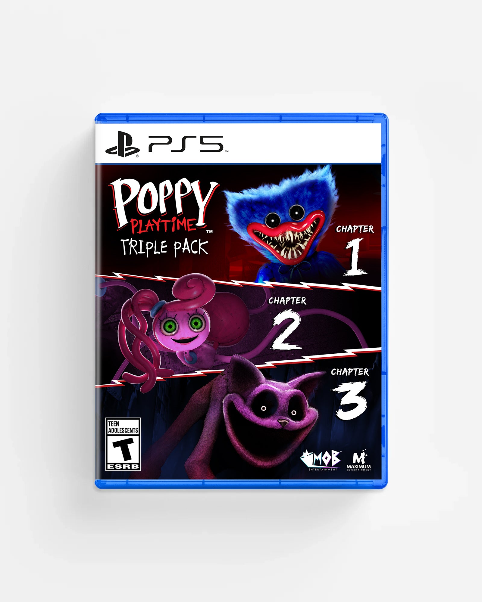Poppy Playtime Triple Pack PS5 Game - 3 Horror Chapters Physical Edition