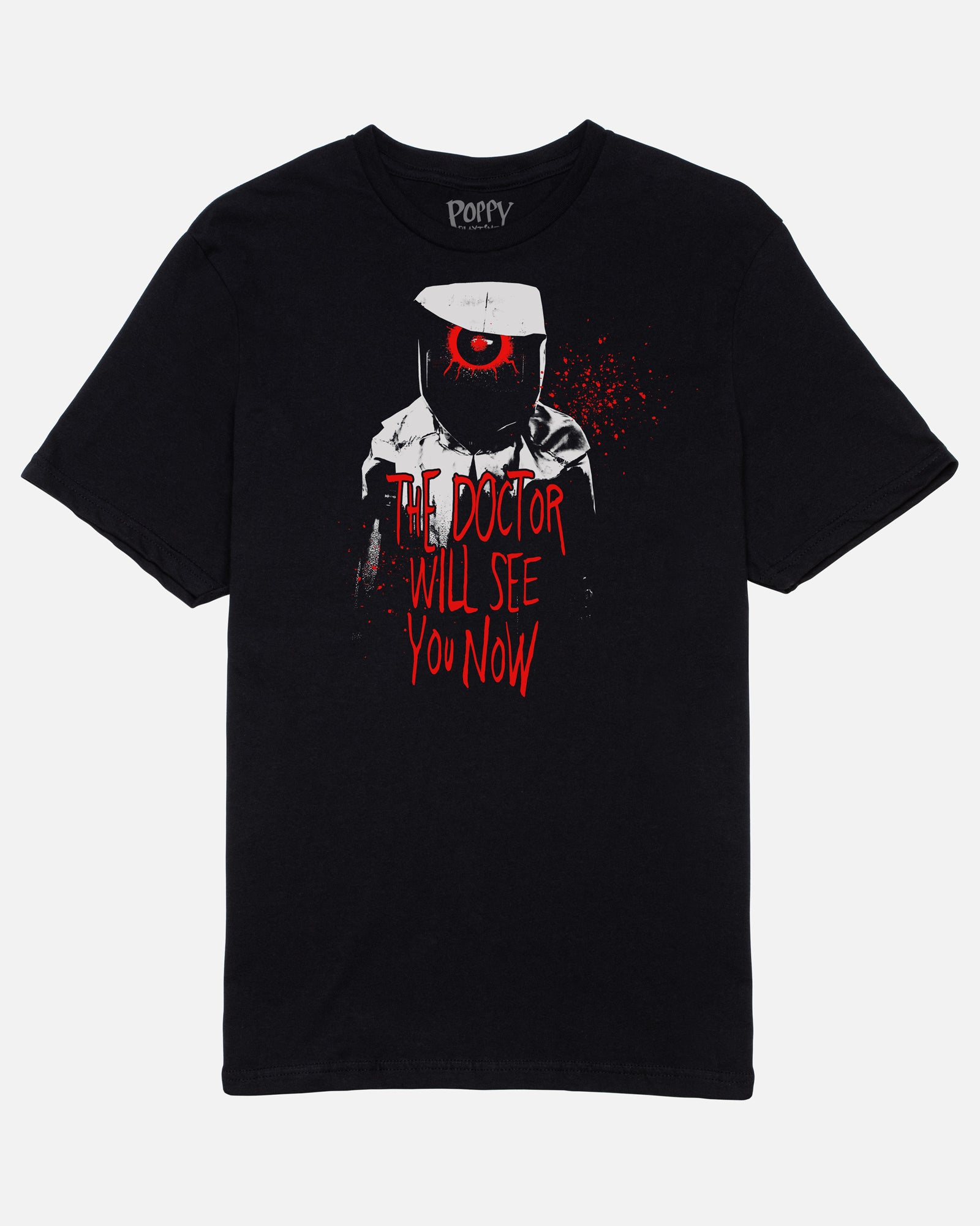 The Doctor Will See You Now T-Shirt - Black Cotton Unisex Tee