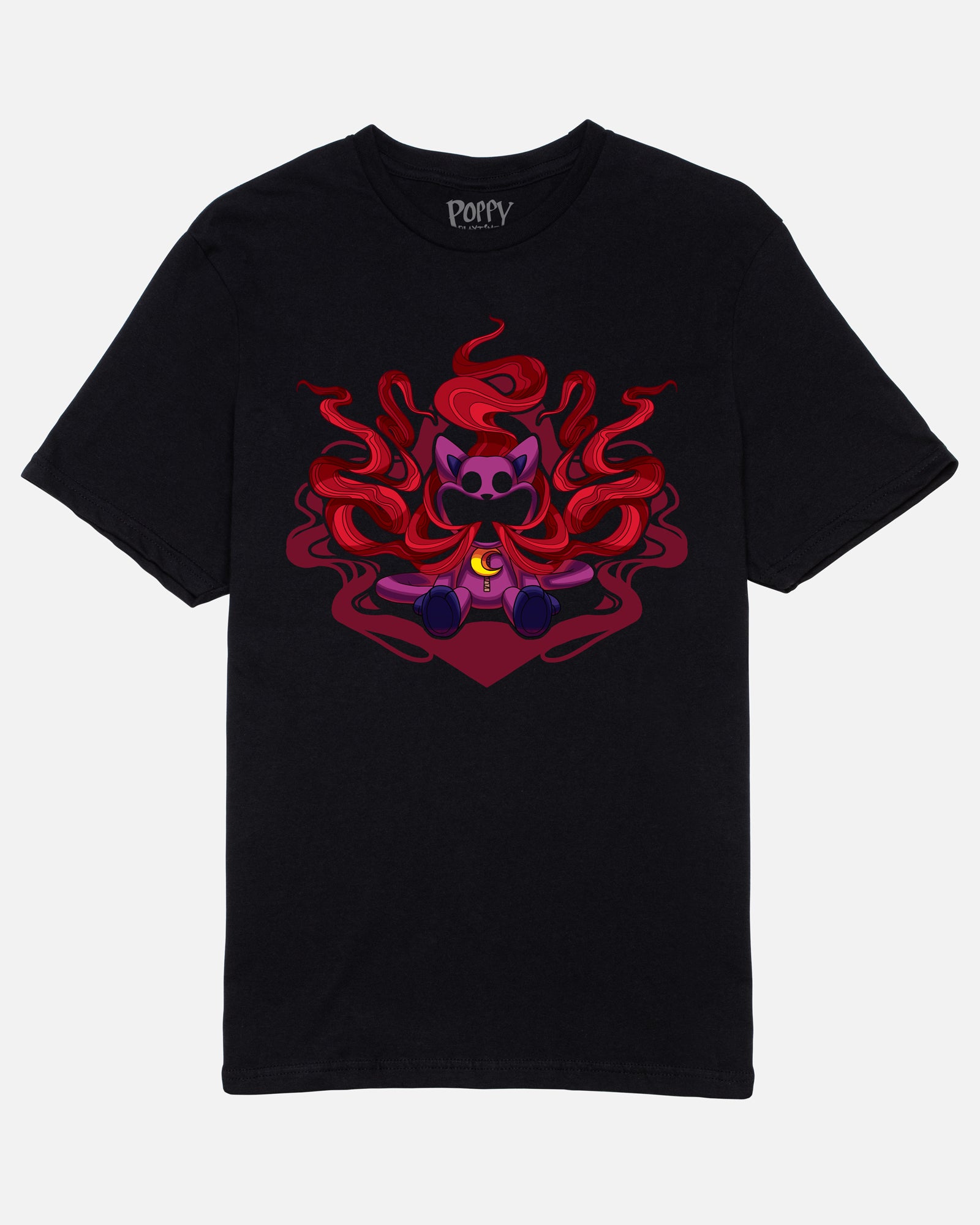CatNap Sleeping Gas T-Shirt - Black Cotton Unisex Tee