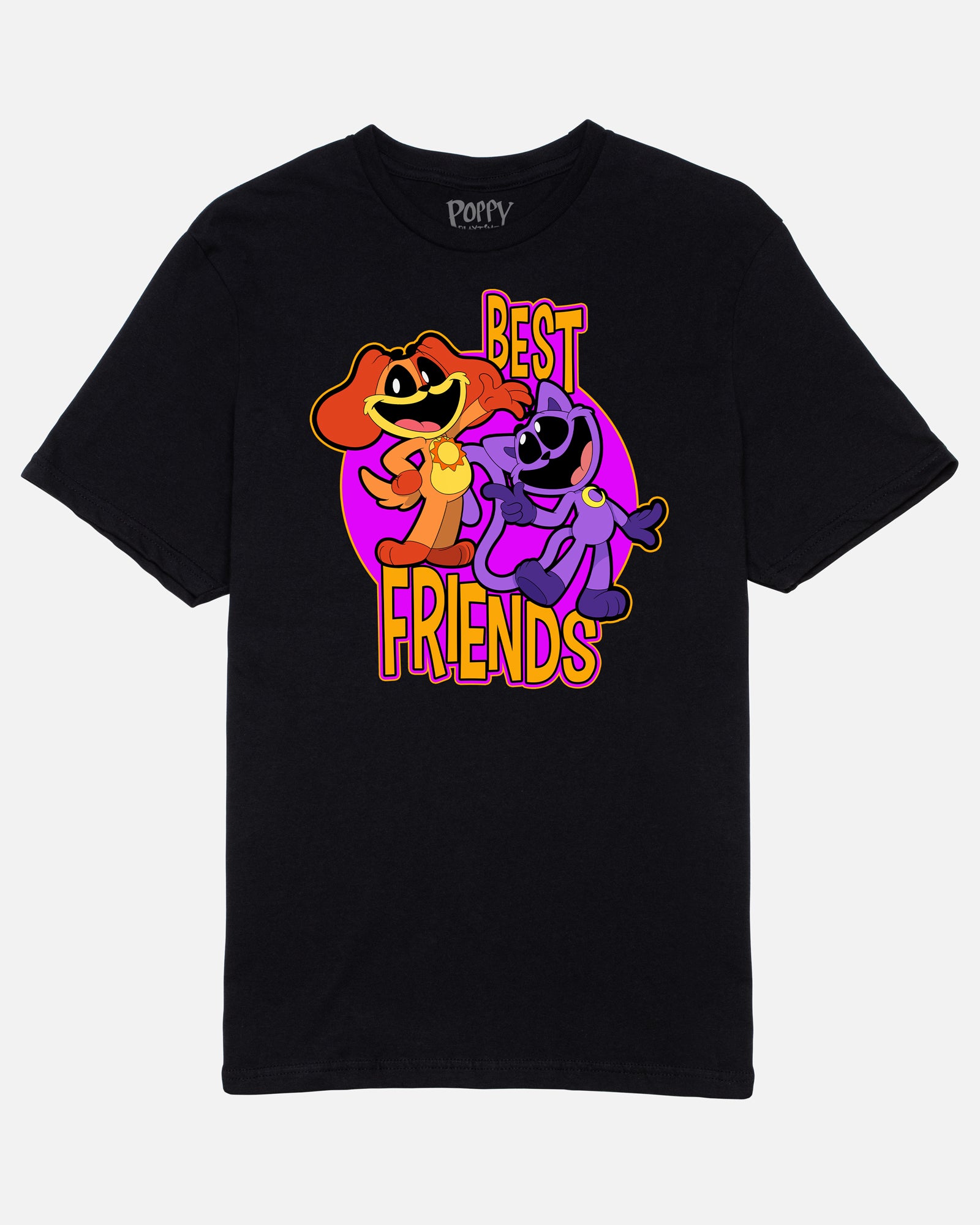 CatNap and DogDay Best Friends Cotton T-Shirt for Kids & Adults
