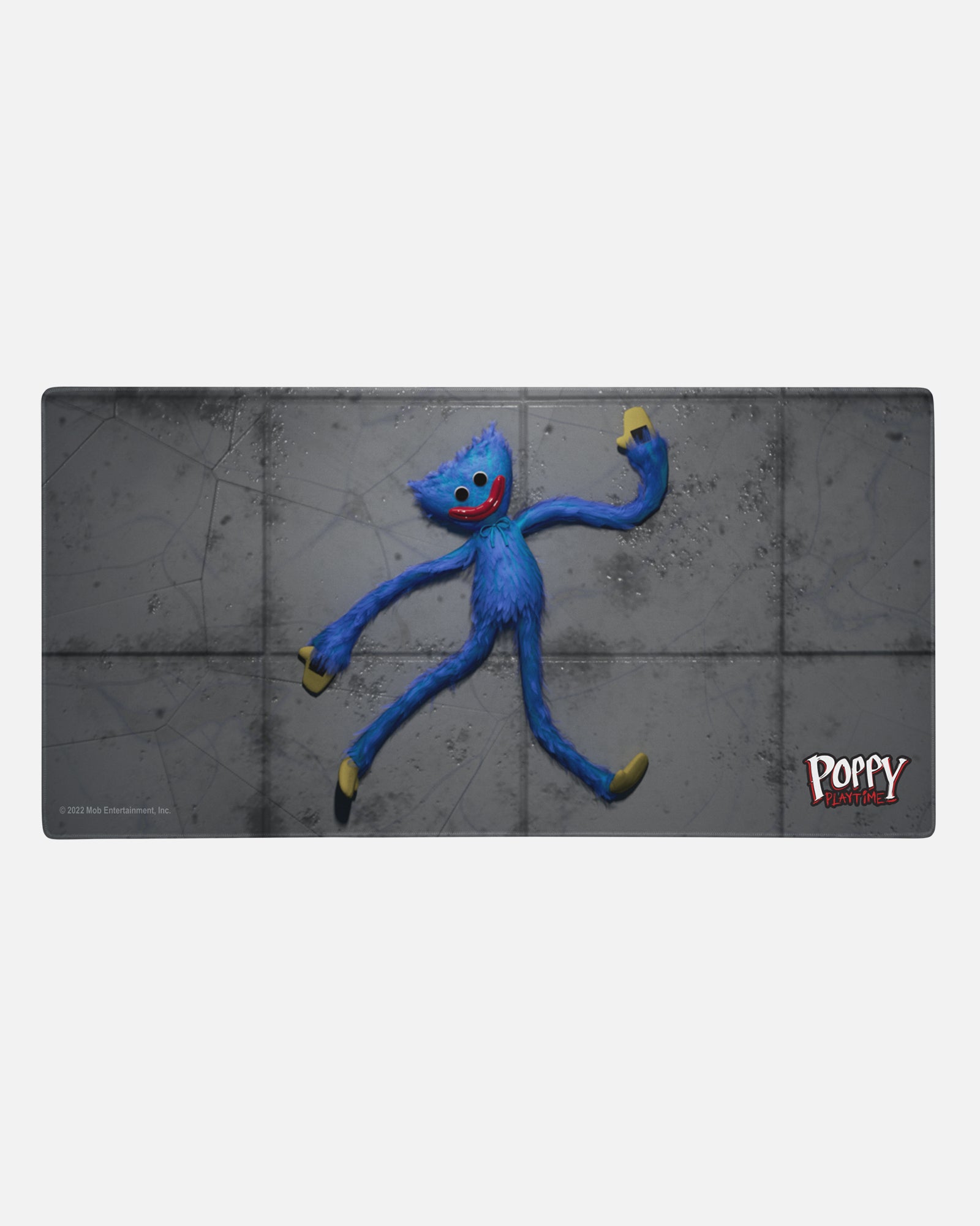 Huggy Wuggy Gaming Mousepad - Non-Slip Rubber Base, 36x18 Inches