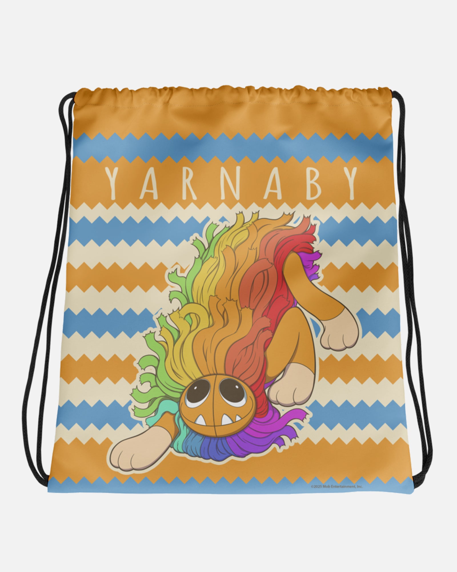 Yarnaby Polyester Drawstring Bag - 15" x 17" Gym & Travel Tote