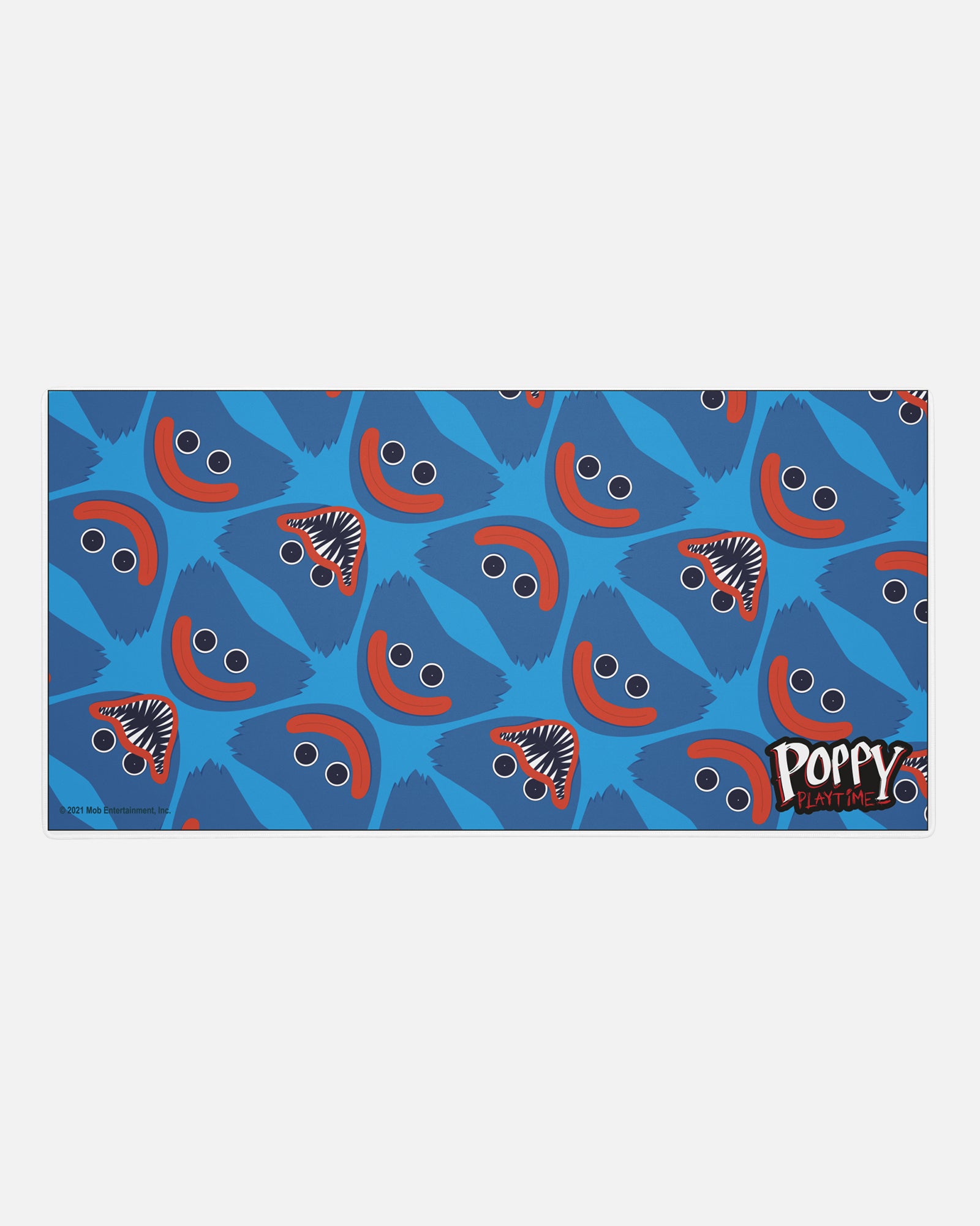 Huggy Wuggy Gaming Mousepad - Non-Slip Rubber Base - 36x18 Inches