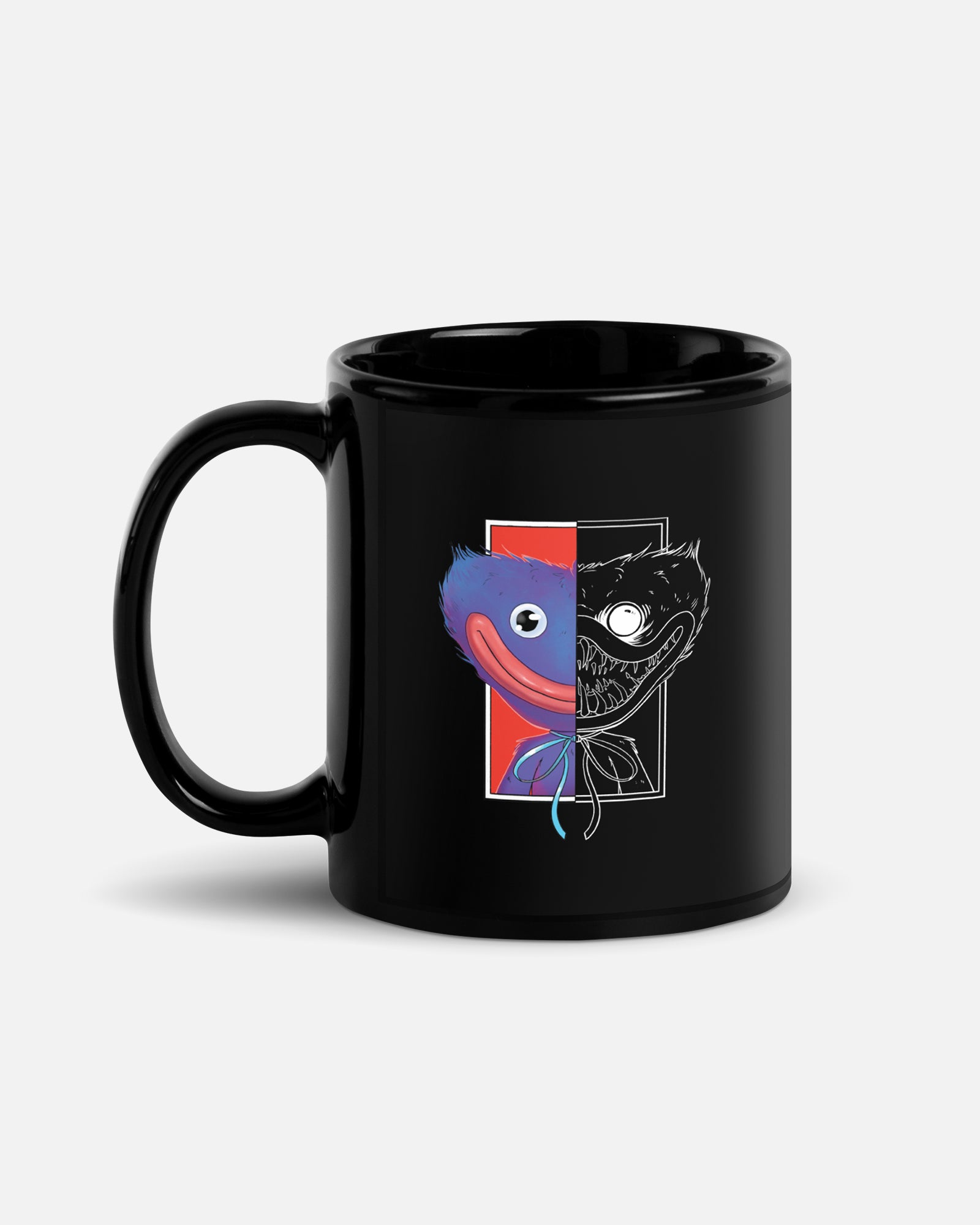 Huggy Wuggy Good and Evil Ceramic Mug - 11 oz