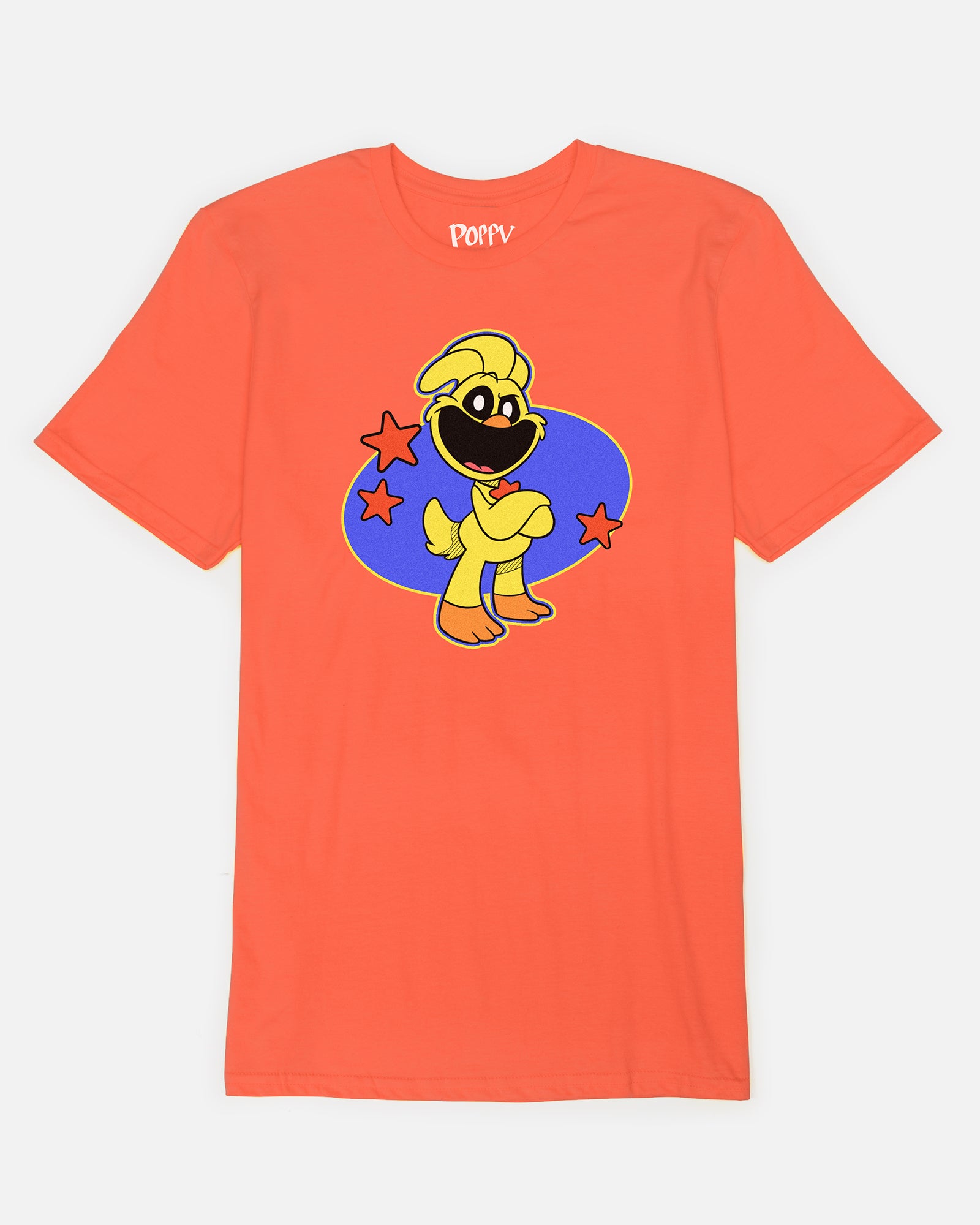 KickinChicken Orange Cotton Unisex T-Shirt
