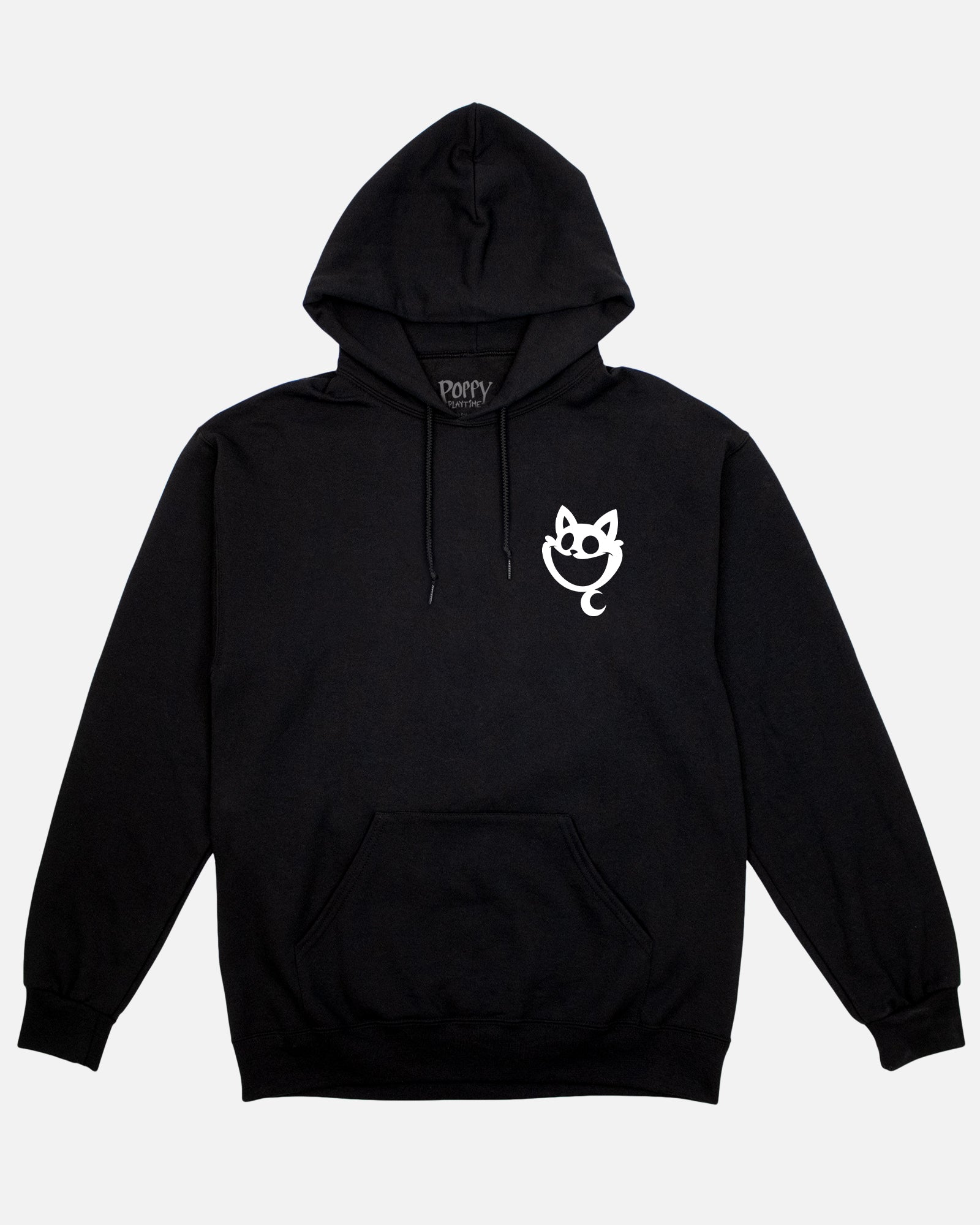 Monster CatNap Black Cotton Drawstring Hoodie - Unisex & Youth Sizes