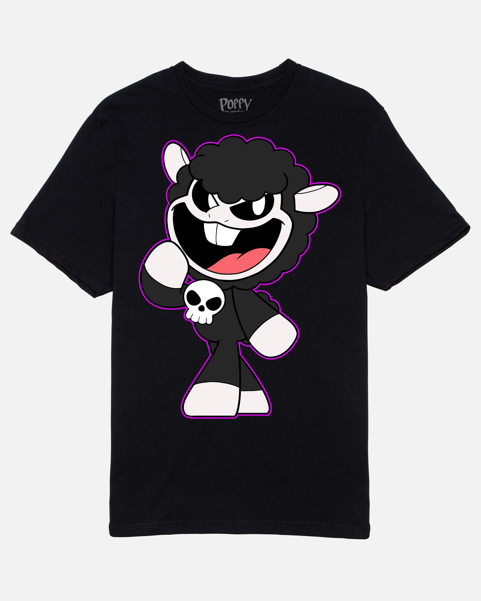 BabaChops Black Cotton Unisex T-Shirt - Officially Licensed