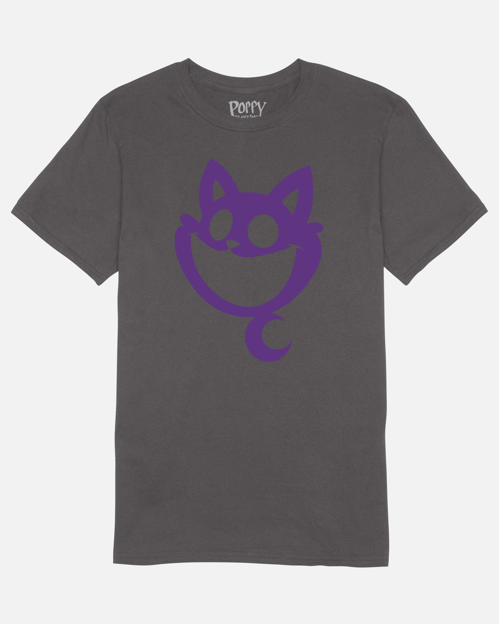 CatNap Face Graphic Charcoal T-Shirt - Unisex Cotton Tee
