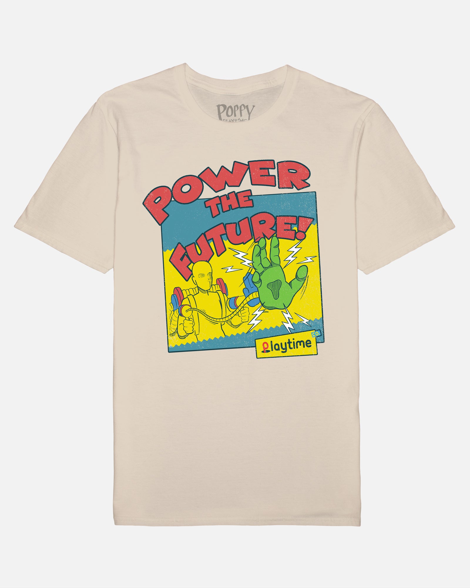 Power To The Future Unisex Cotton T-Shirt - Officially Licensed