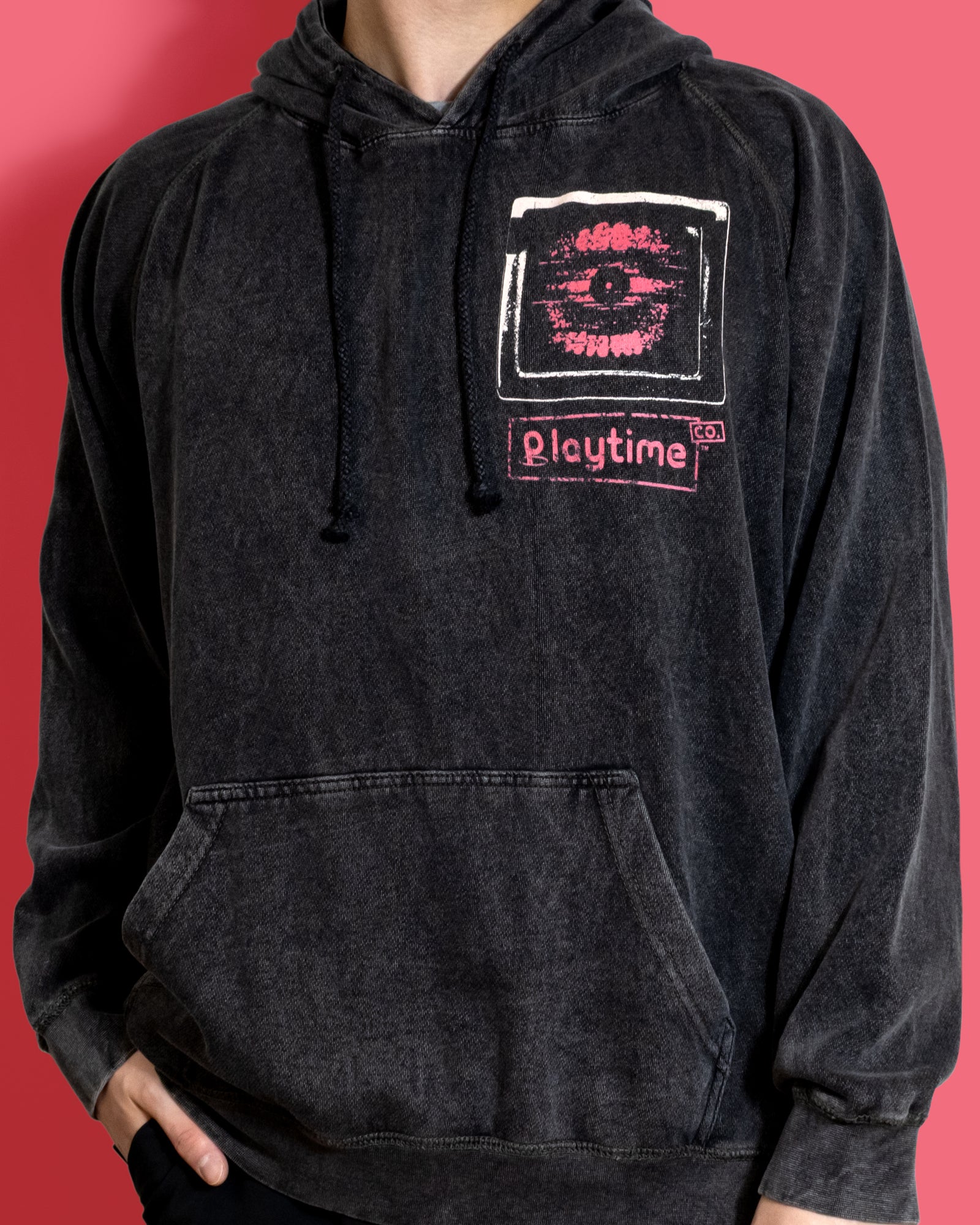 Doctor Who Black Drawstring Hoodie - Officially Licensed Cotton Blend