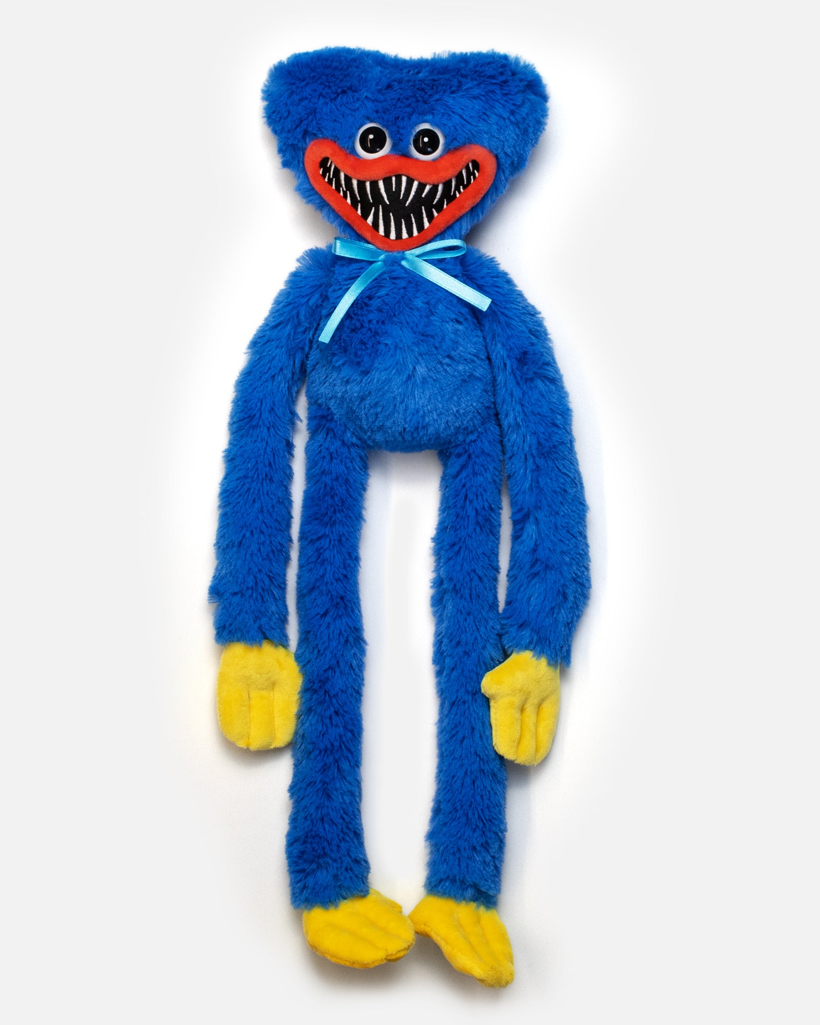 19" Huggy Wuggy Plush Toy with Velcro Hands & Feet