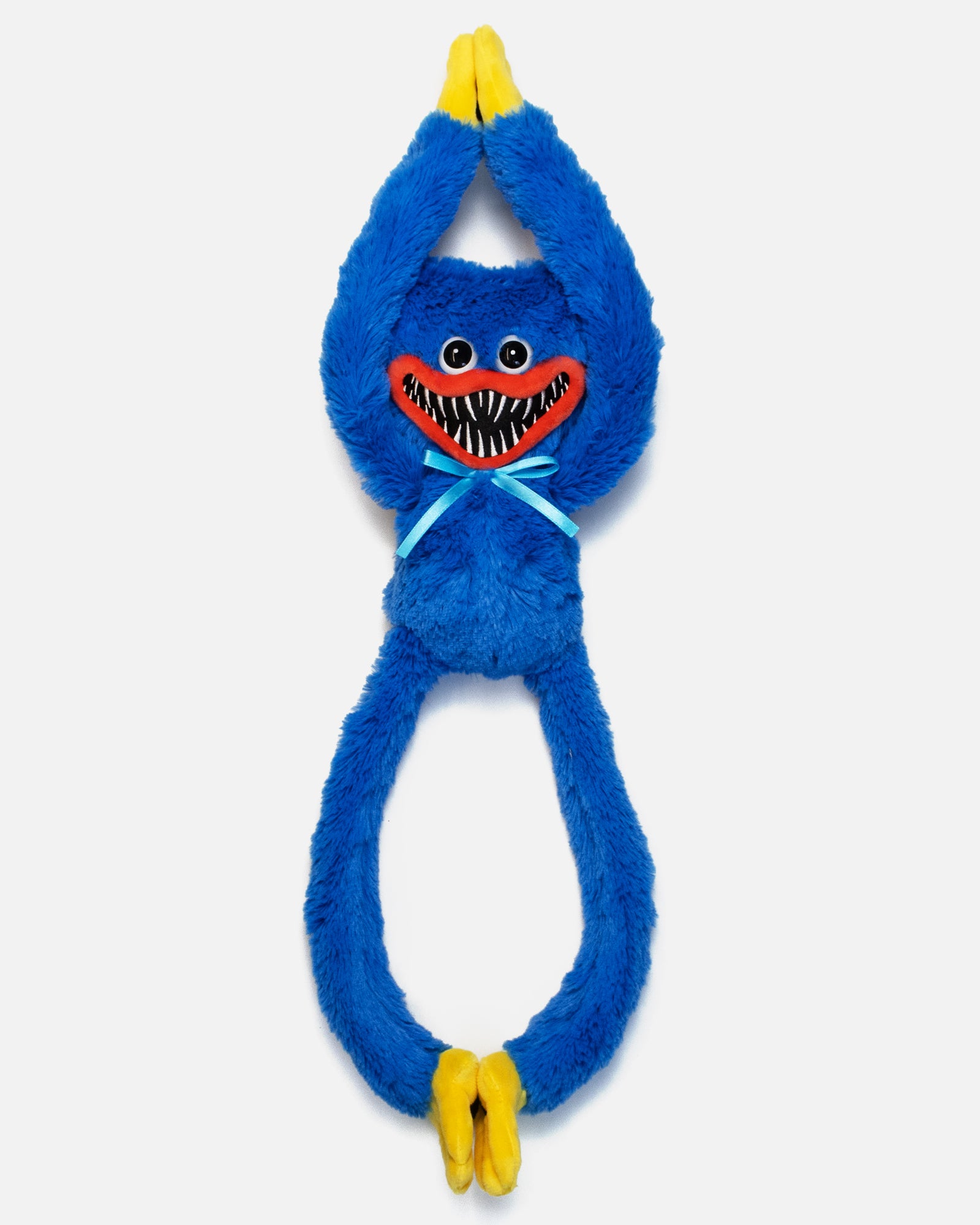 19" Huggy Wuggy Plush Toy with Velcro Hands & Feet