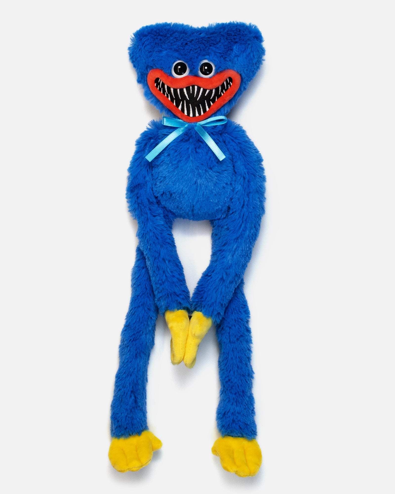 19" Huggy Wuggy Plush Toy with Velcro Hands & Feet