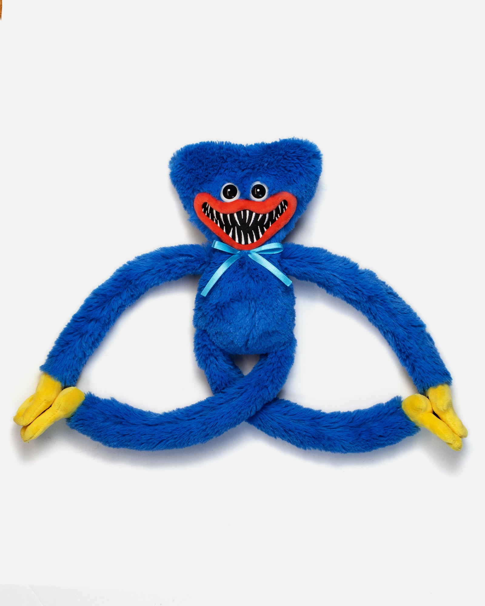 19" Huggy Wuggy Plush Toy with Velcro Hands & Feet