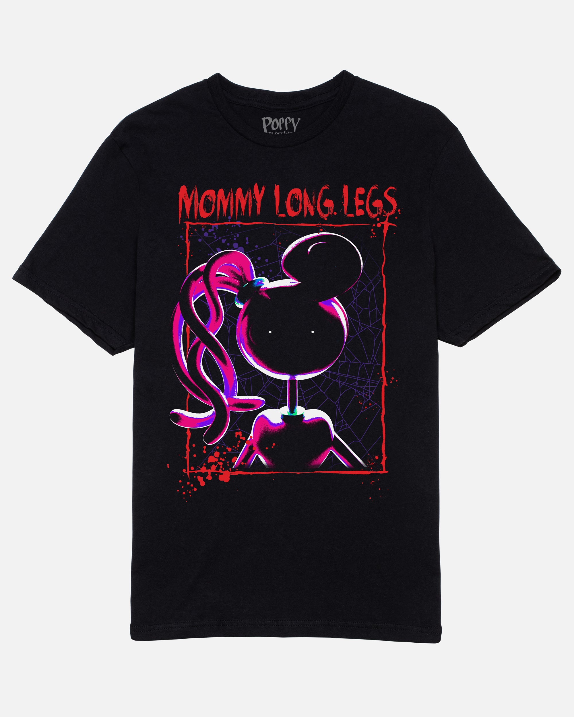 Evil Mommy Long Legs T-Shirt - Black Cotton Unisex Tee