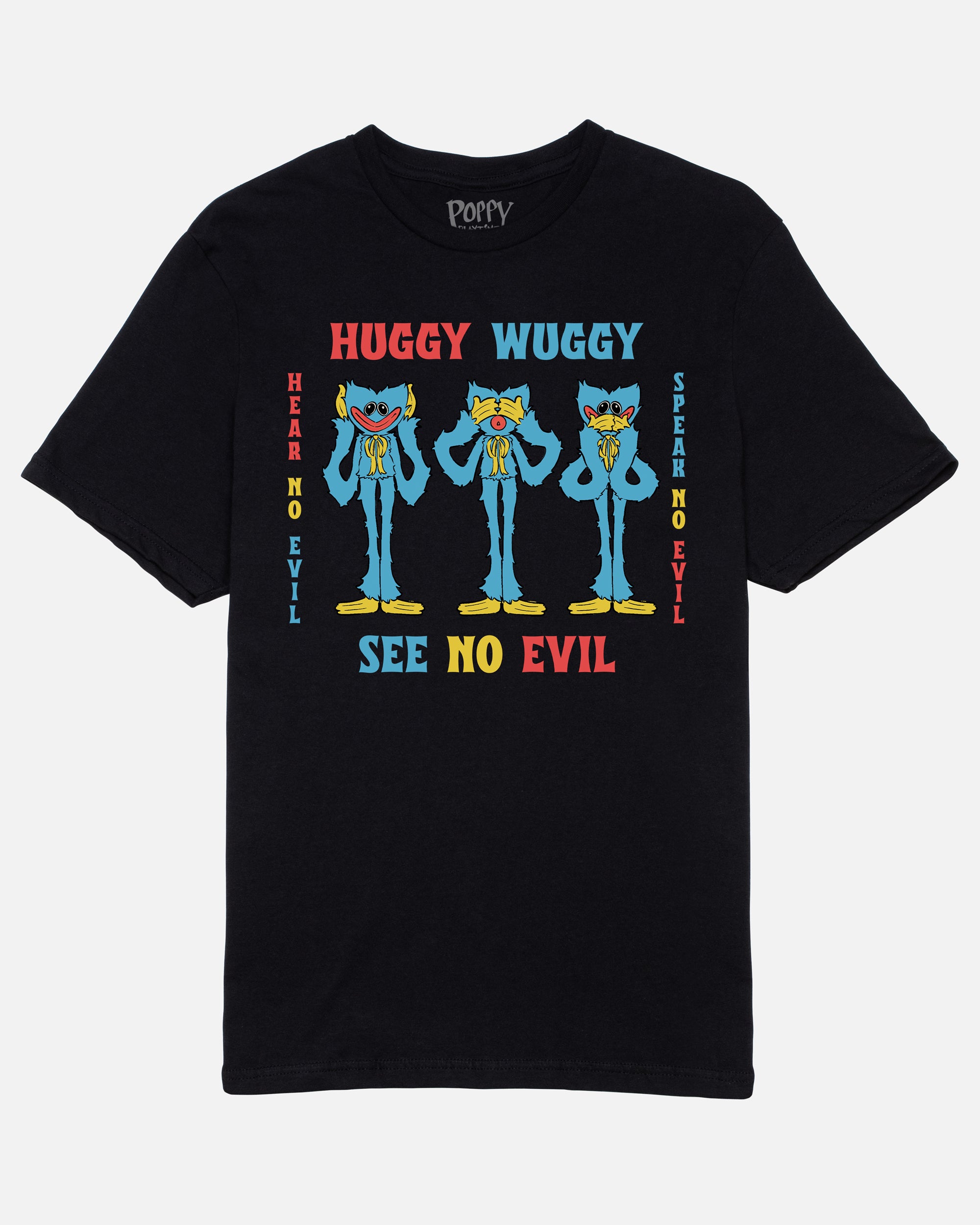 Huggy Wuggy "See No Evil" T-Shirt - 100% Cotton Unisex Tee