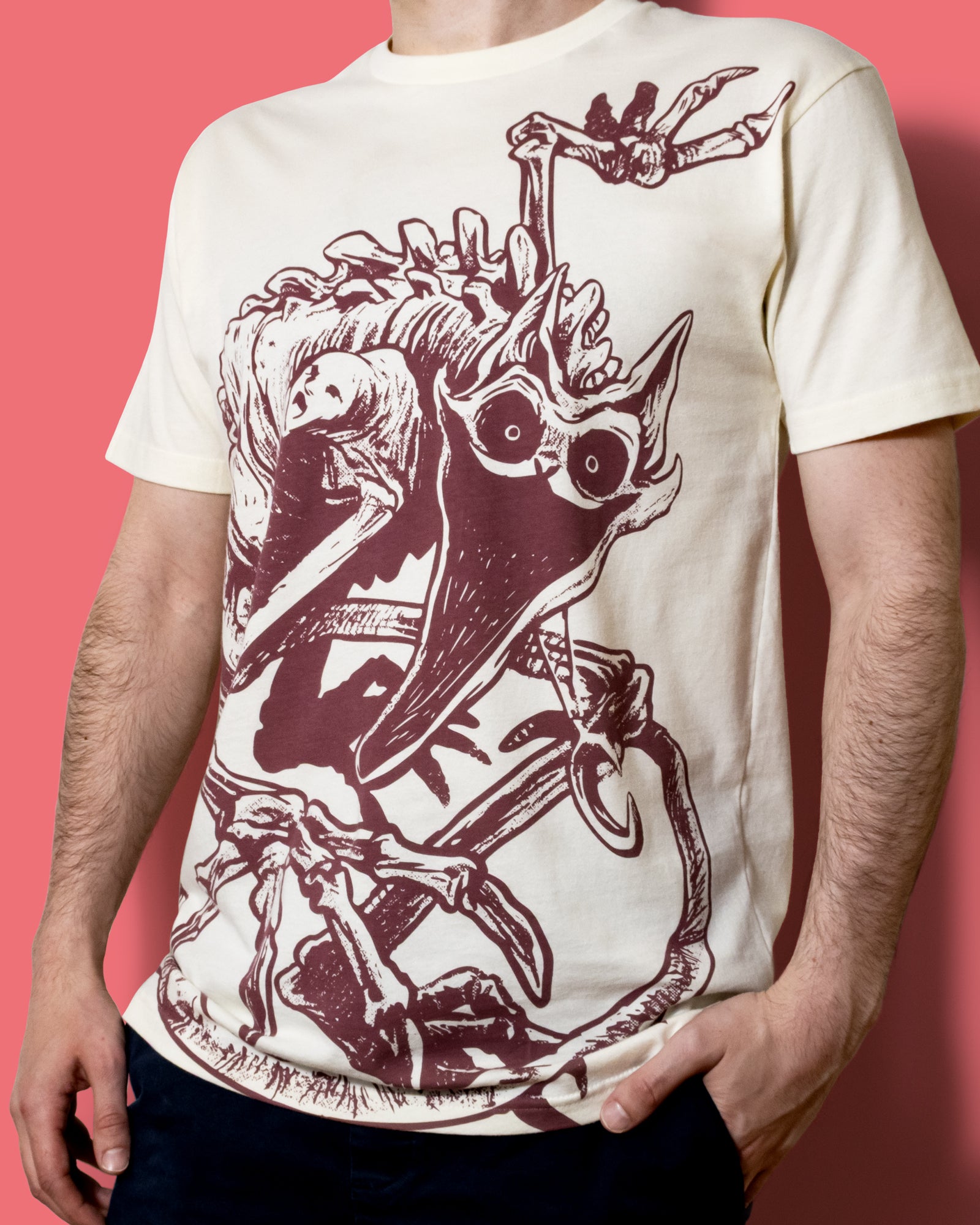 Nightmare CatNap Oversized Cotton T-Shirt - Unisex Graphic Tee